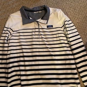 Women's Soft Cotton Rugby, Stripe